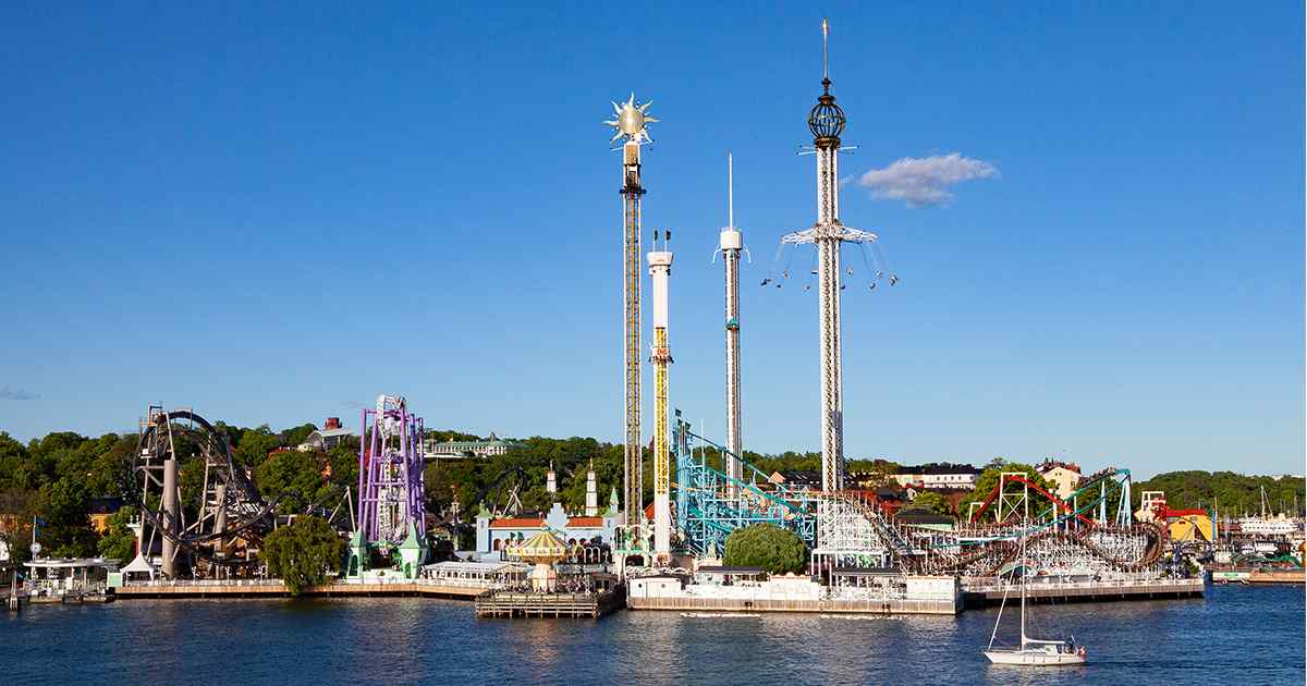 Grona Lund, il parco divertimenti di Stoccolma