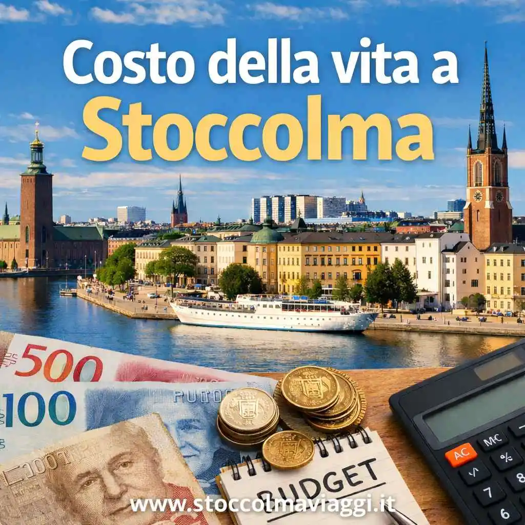 quanto costa vivere a stoccolma?